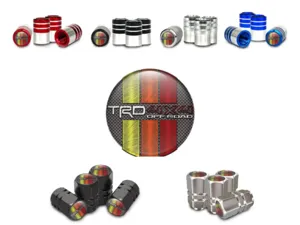 Toyota TRD Copri Valvola Bici Stile Moderno